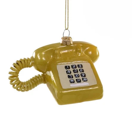 Retro Telephone Ornament