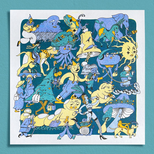 On Their Way print