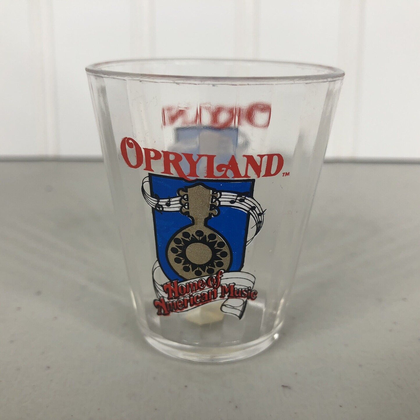 Opryland Plastic Shot Glass