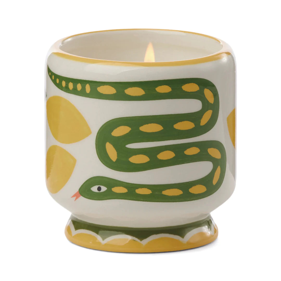 Snake Ceramic Candle