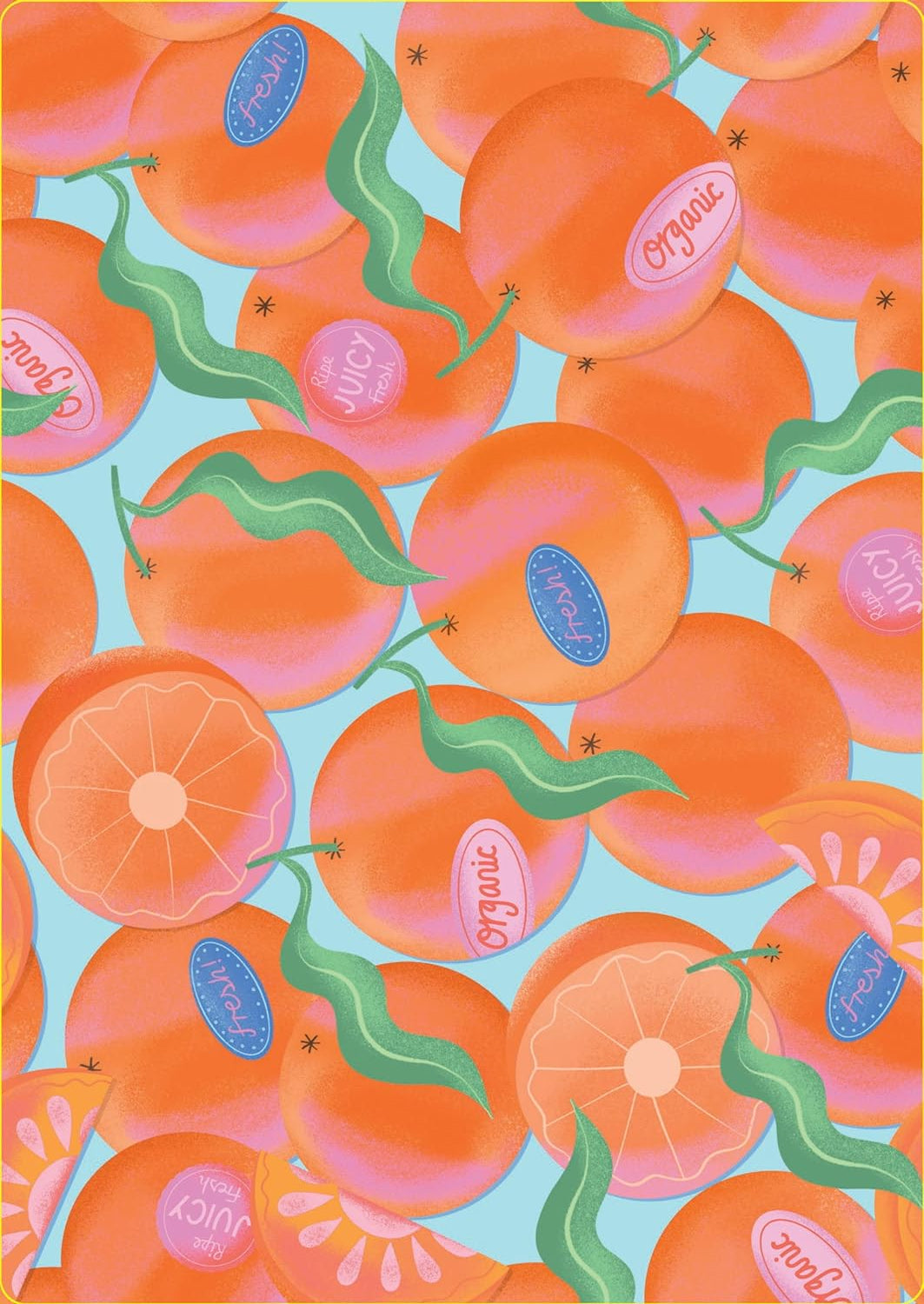 Paper Produce Citrus Notebook Collection
