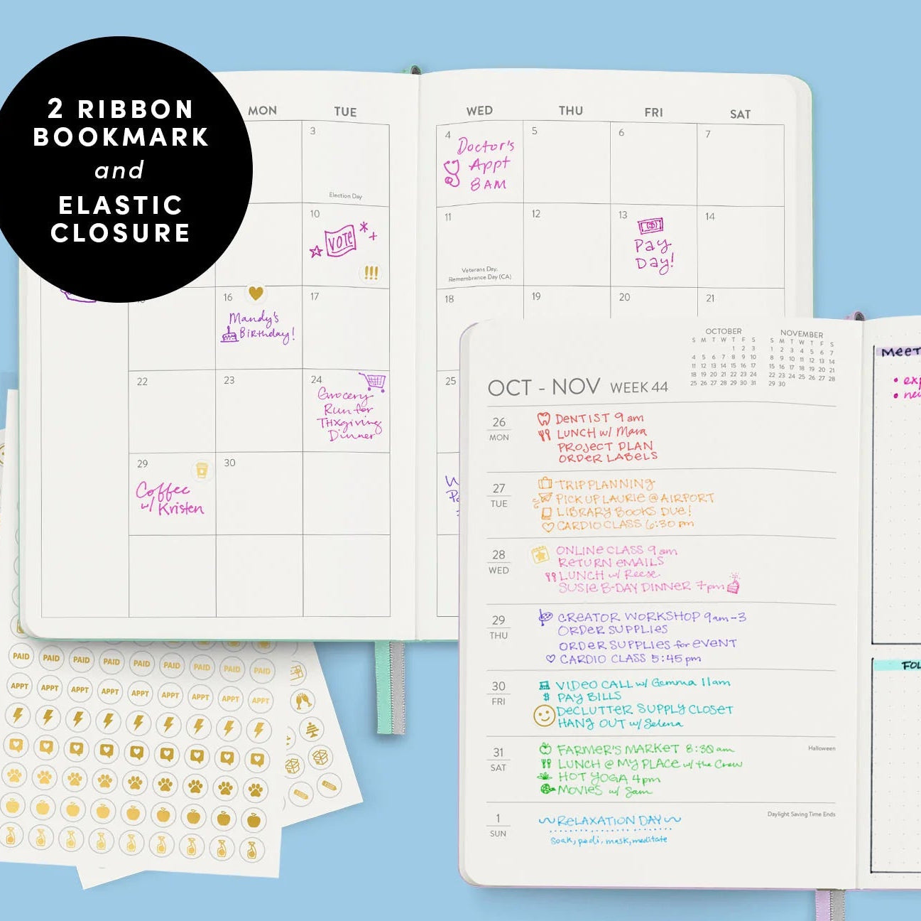2026 Paperage Weekly & Monthly Planner
