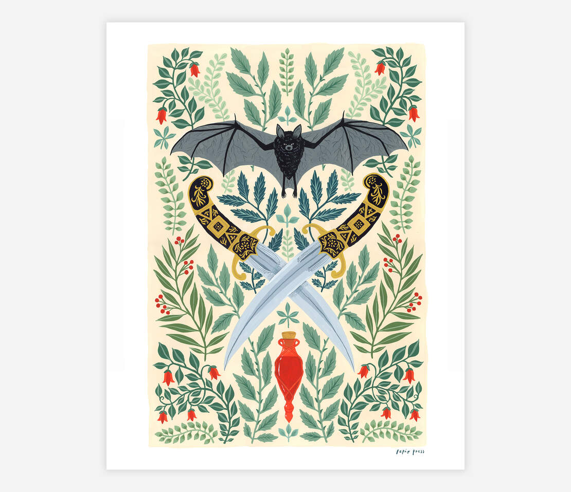Weapons and Wings print