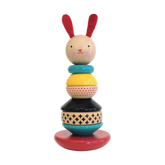 Rabbit Wooden Stacking Toy