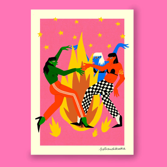 Witches print