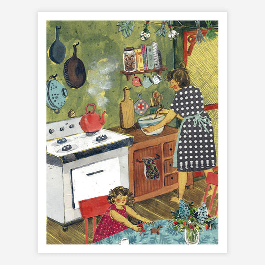 Afternoon in the Kitchen print