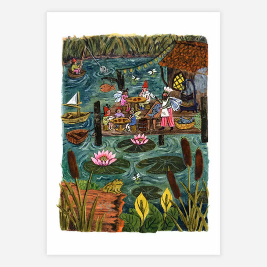 Dockside Chef print