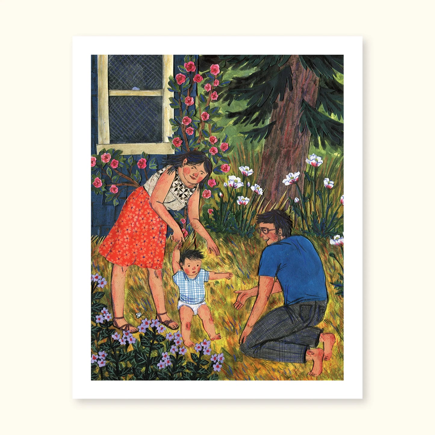 First Steps print