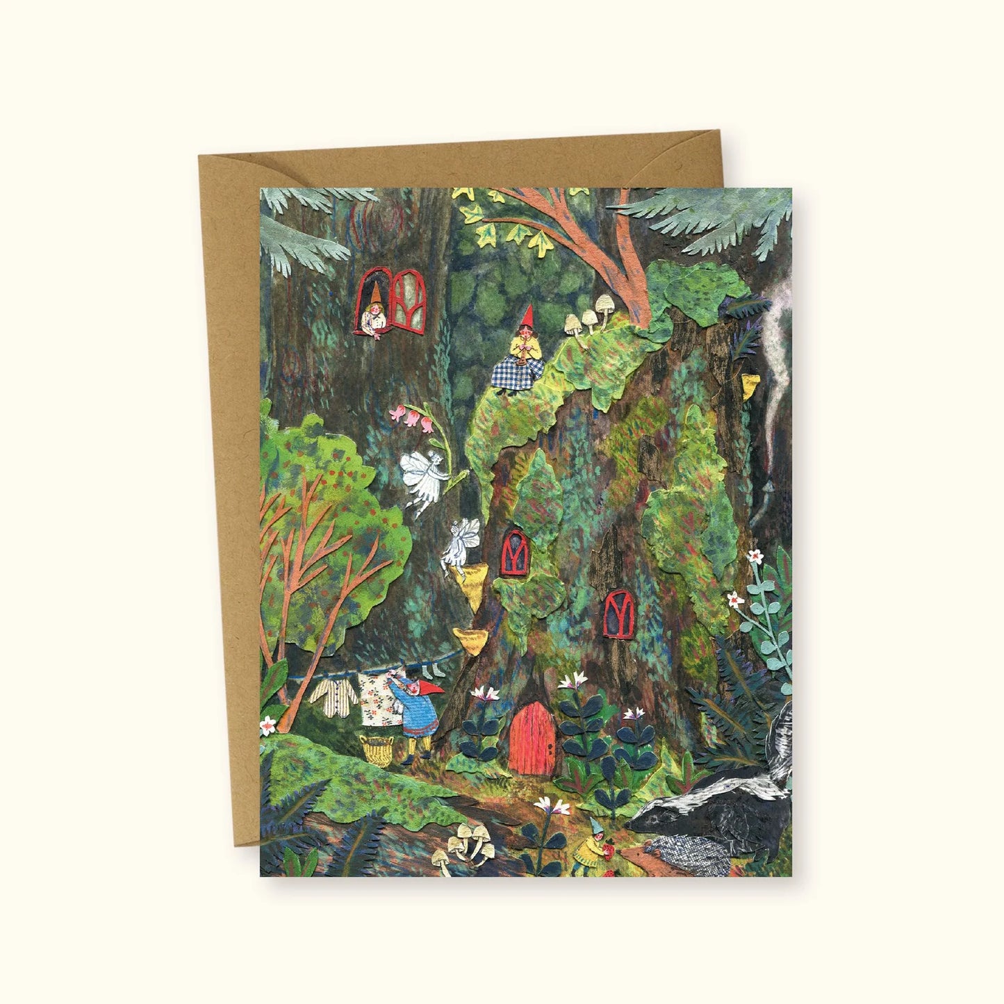 Gnome Home card