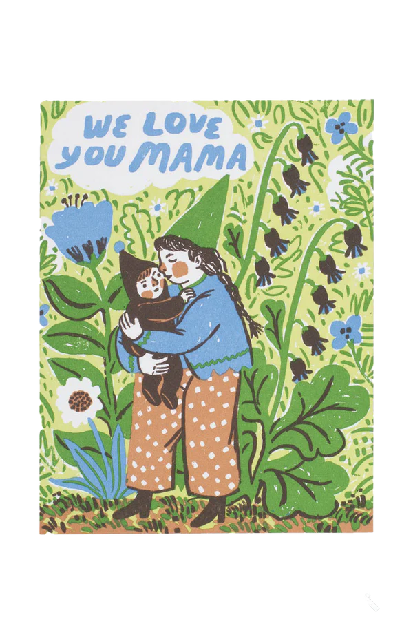 Gnome Mama Love card