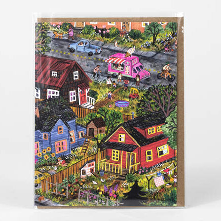 Summertime Neighborhood card