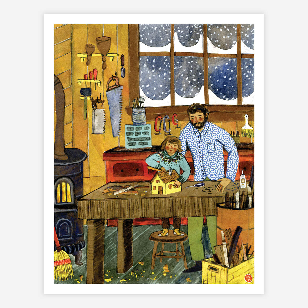 Winter Workshop print