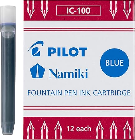 Pilot Namiki Fountain Pen Refill Ink Cartridges (12)