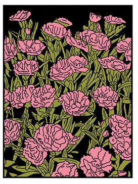 Pink Flowers #1 print