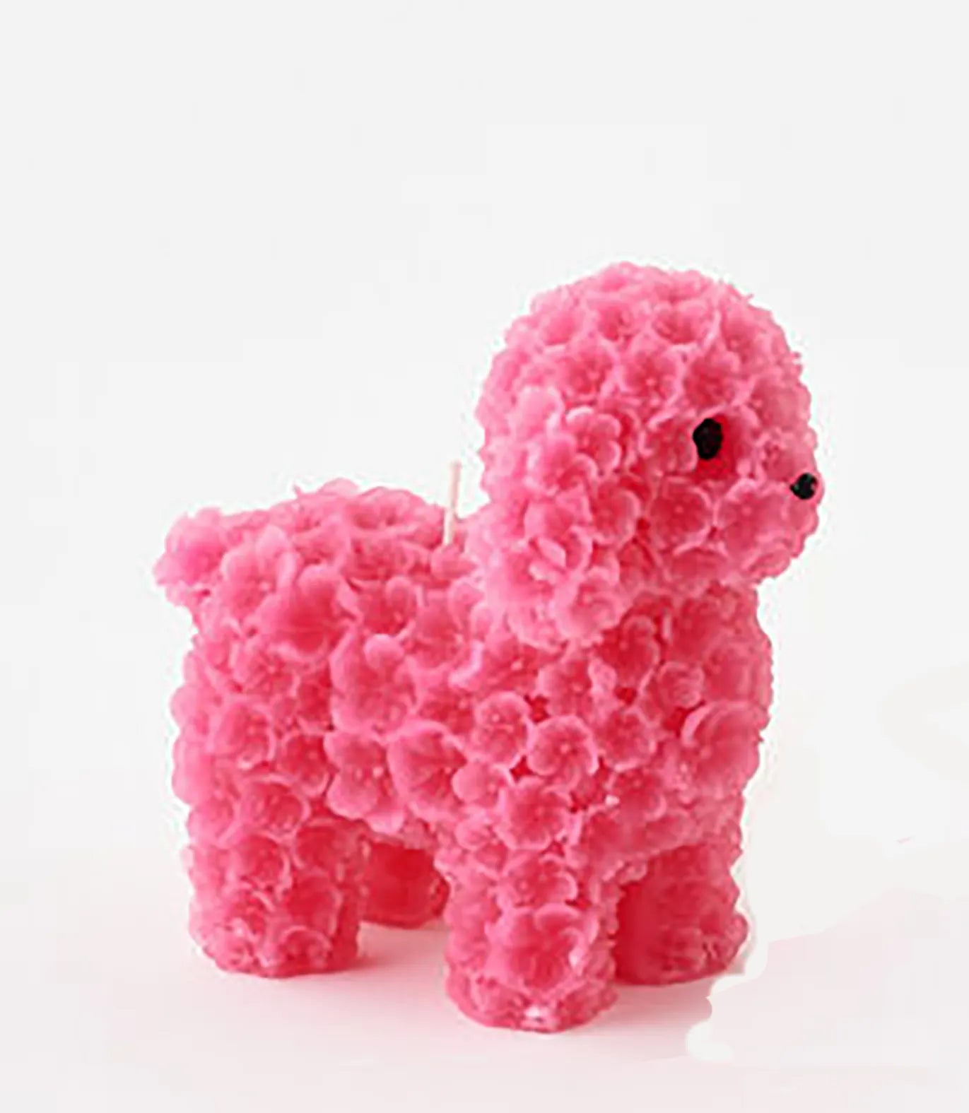 Poodle Candle
