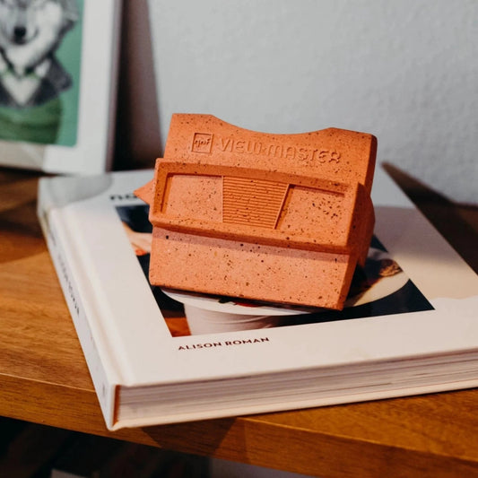 Viewmaster Concrete Business Card Holder