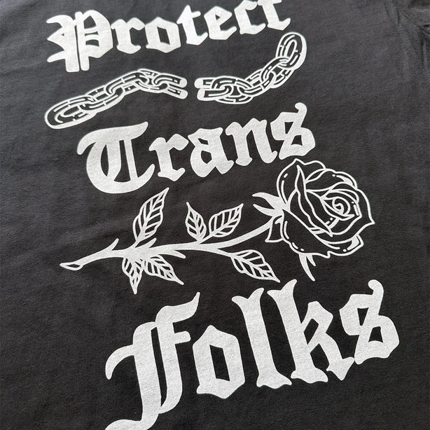 Protect Trans Folks T-shirt (chain)