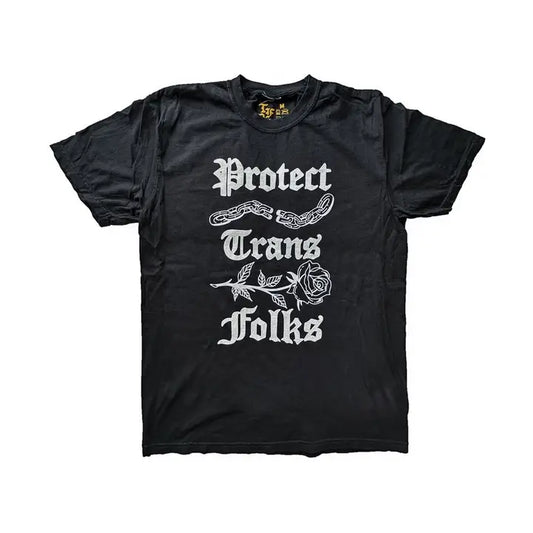 Protect Trans Folks T-shirt (chain)