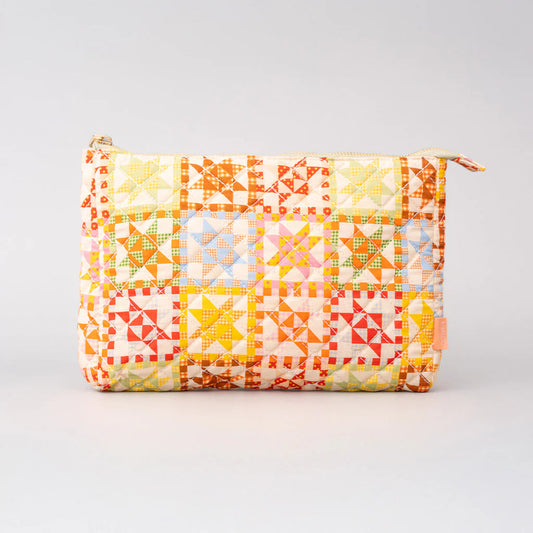 Quilted Patchwork Pouch