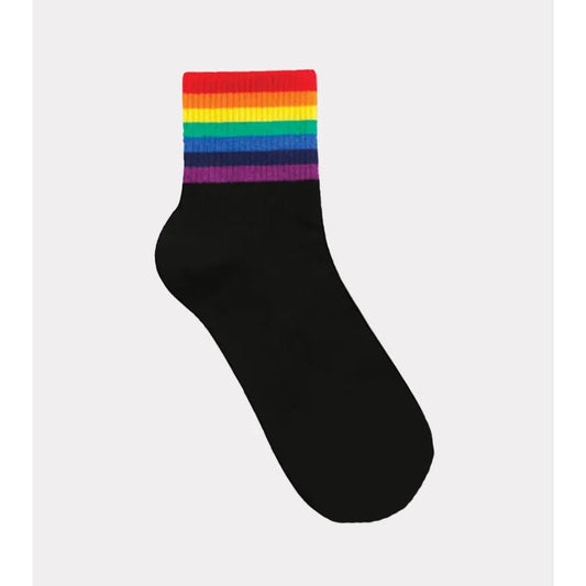 Rainbow Crew Socks