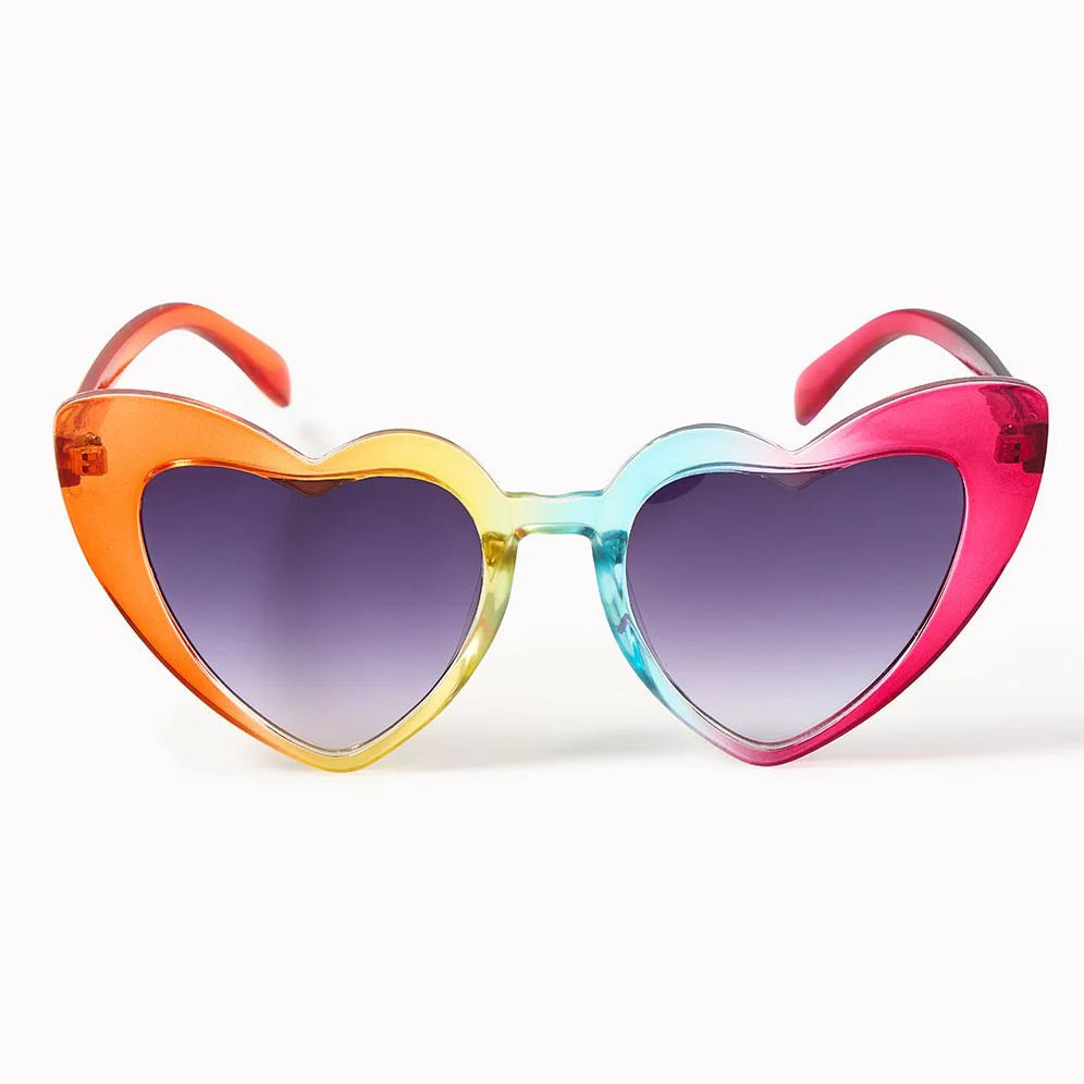 Rainbow Heart Sunglasses
