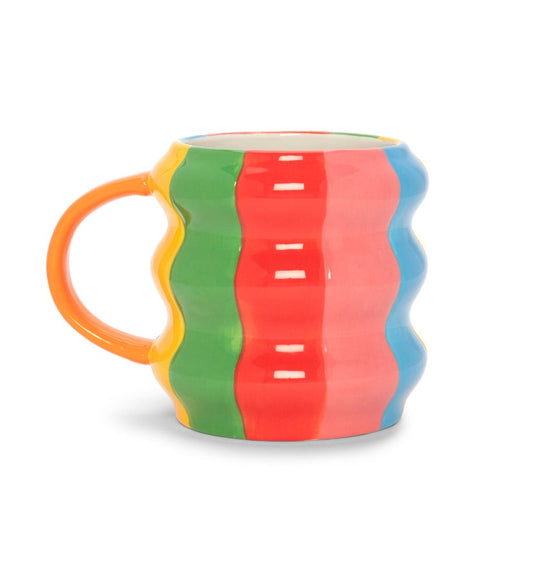 Rainbow Wave Mug