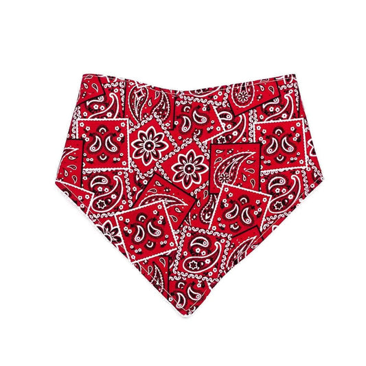 Red Bandana Baby Bib