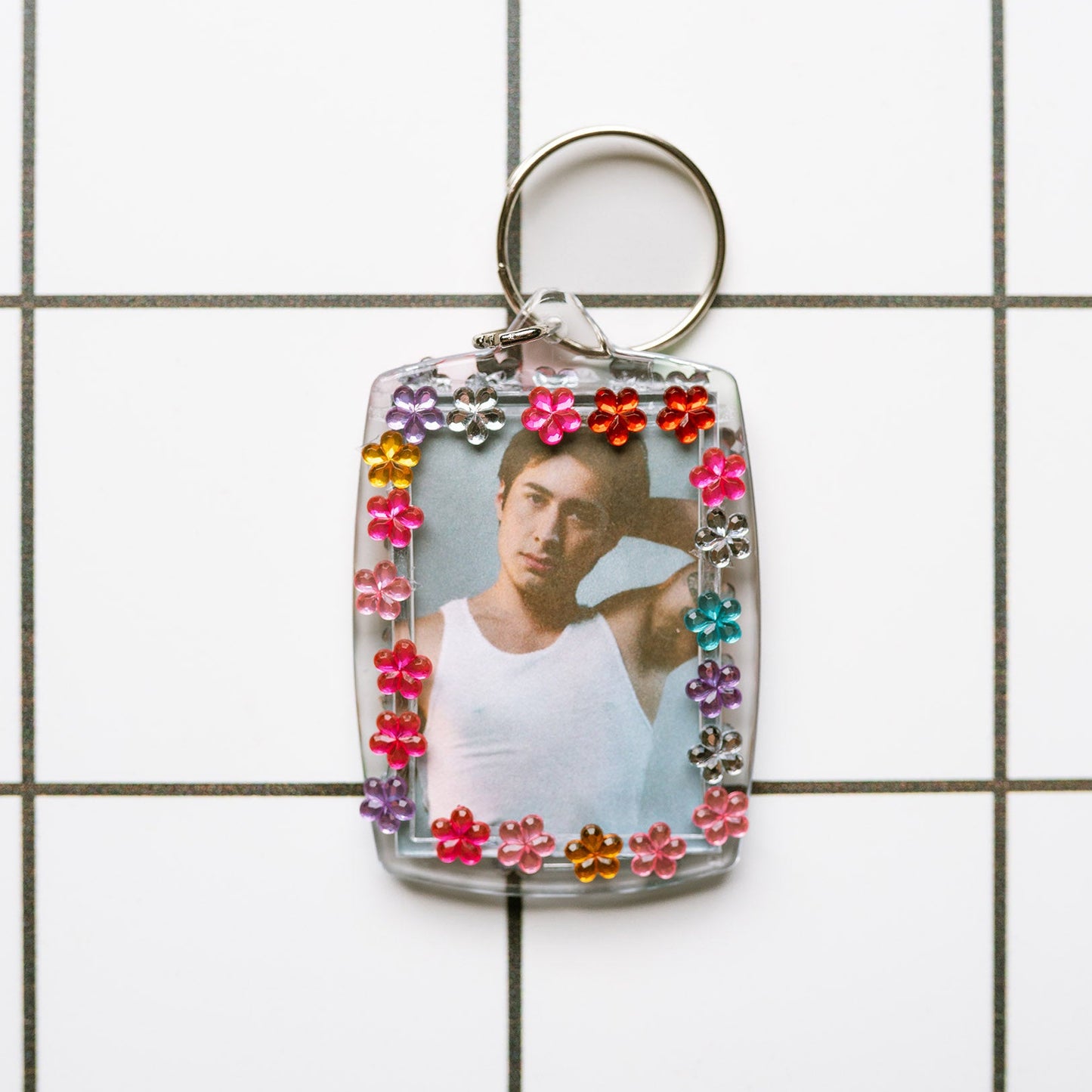 Shane Heated Rivalry Bedazzled Keychain