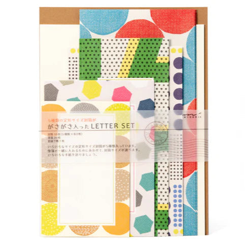 Midori Geometric Letter Set 762
