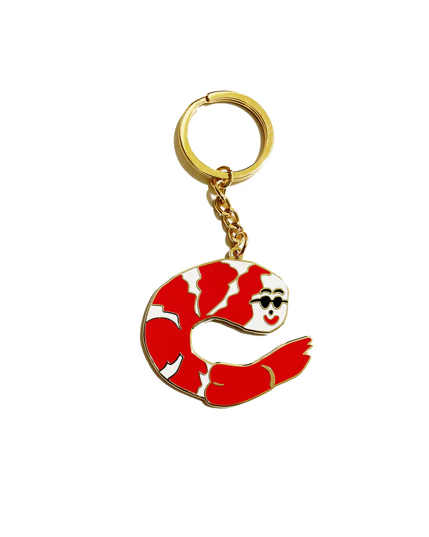 Shrimp Keychain