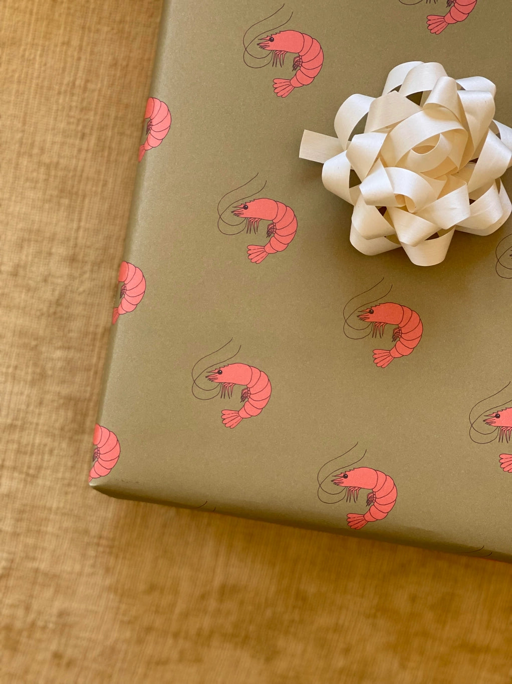 Shrimp Wrapping Paper