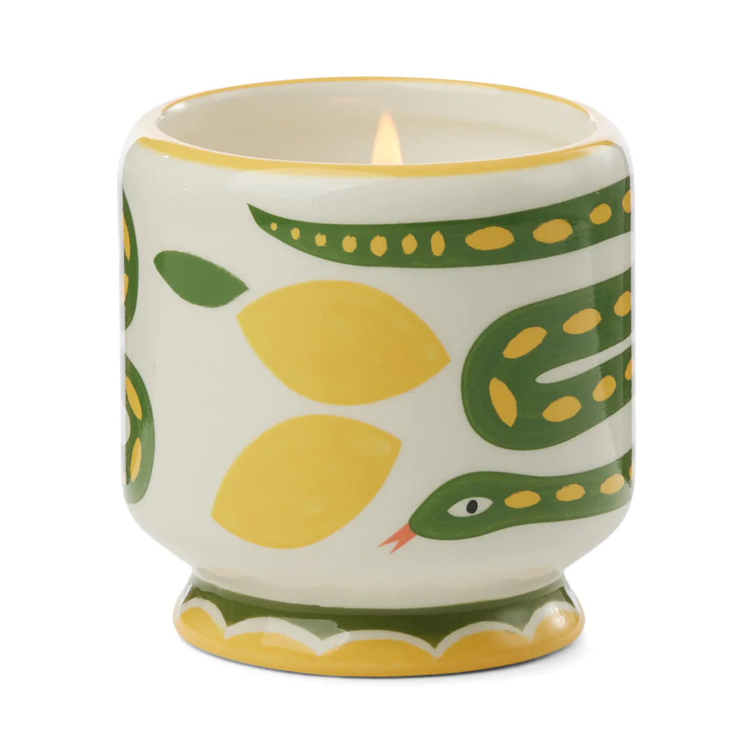 Snake Ceramic Candle