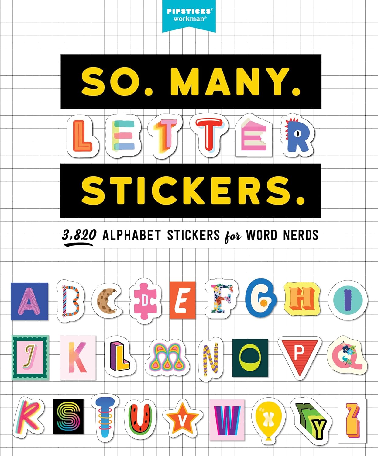 So Many Letter Stickers – Gift Horse