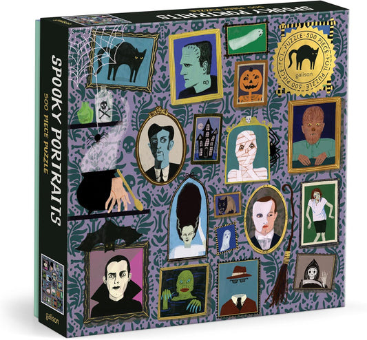 Spooky Portraits Foil Puzzle