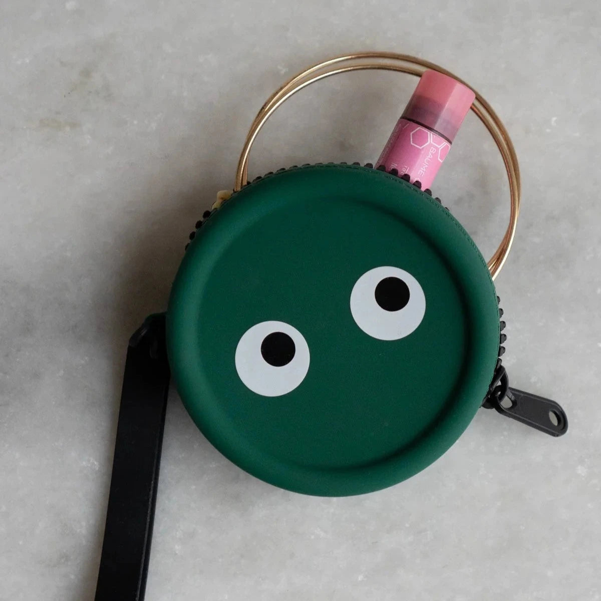 Googly Guy Zipper Coin Pouch