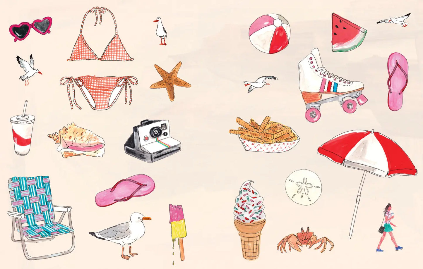 The Eclectic World of Julia Rothman sticker book