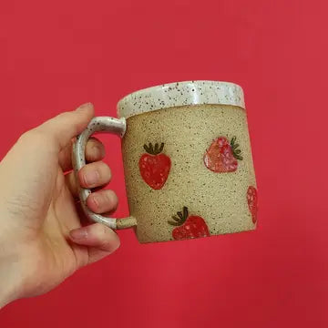 Strawberry Ceramic Mug