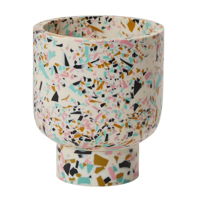 Terrazzo Pedestal Pots