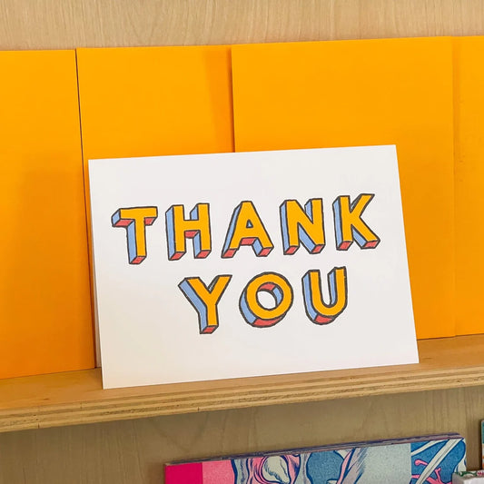 Thank You in Yellow card