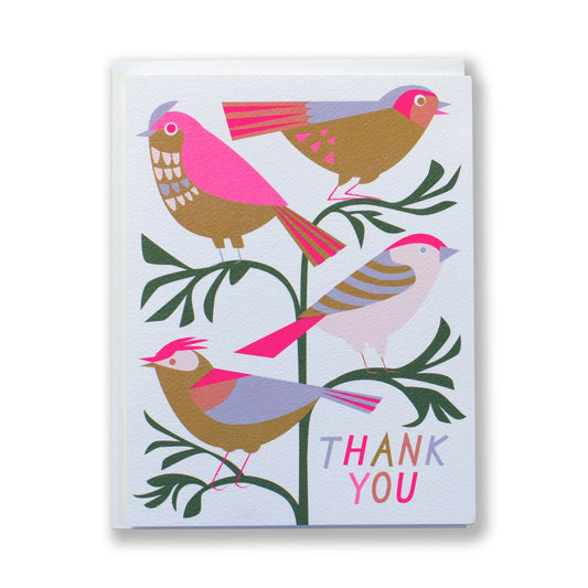 Song Bird Thank You card