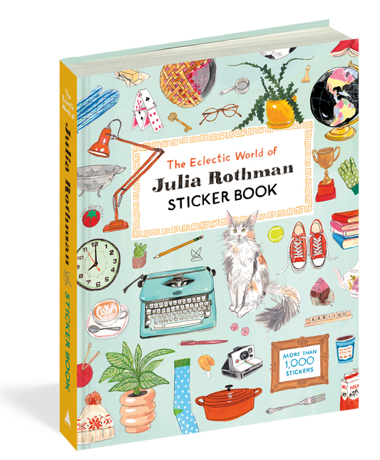 The Eclectic World of Julia Rothman sticker book