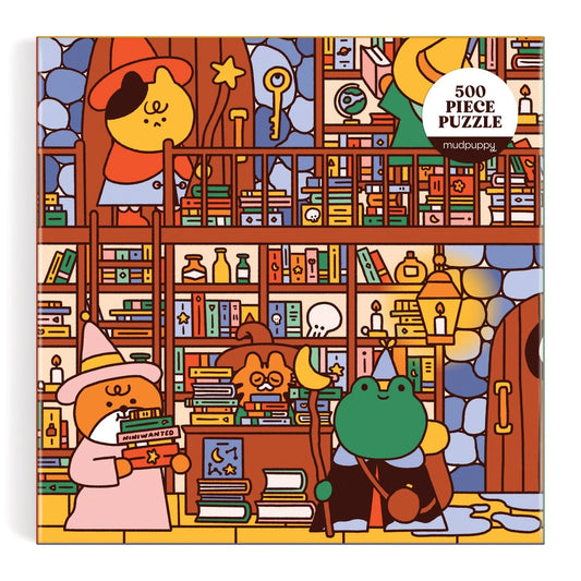 The Wizard Library Puzzle