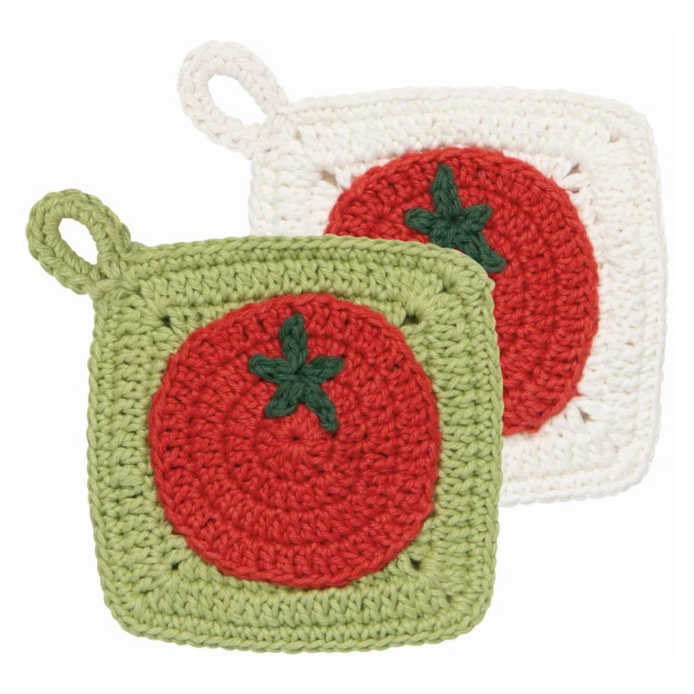 Tomatoes Crochet Sponge Set