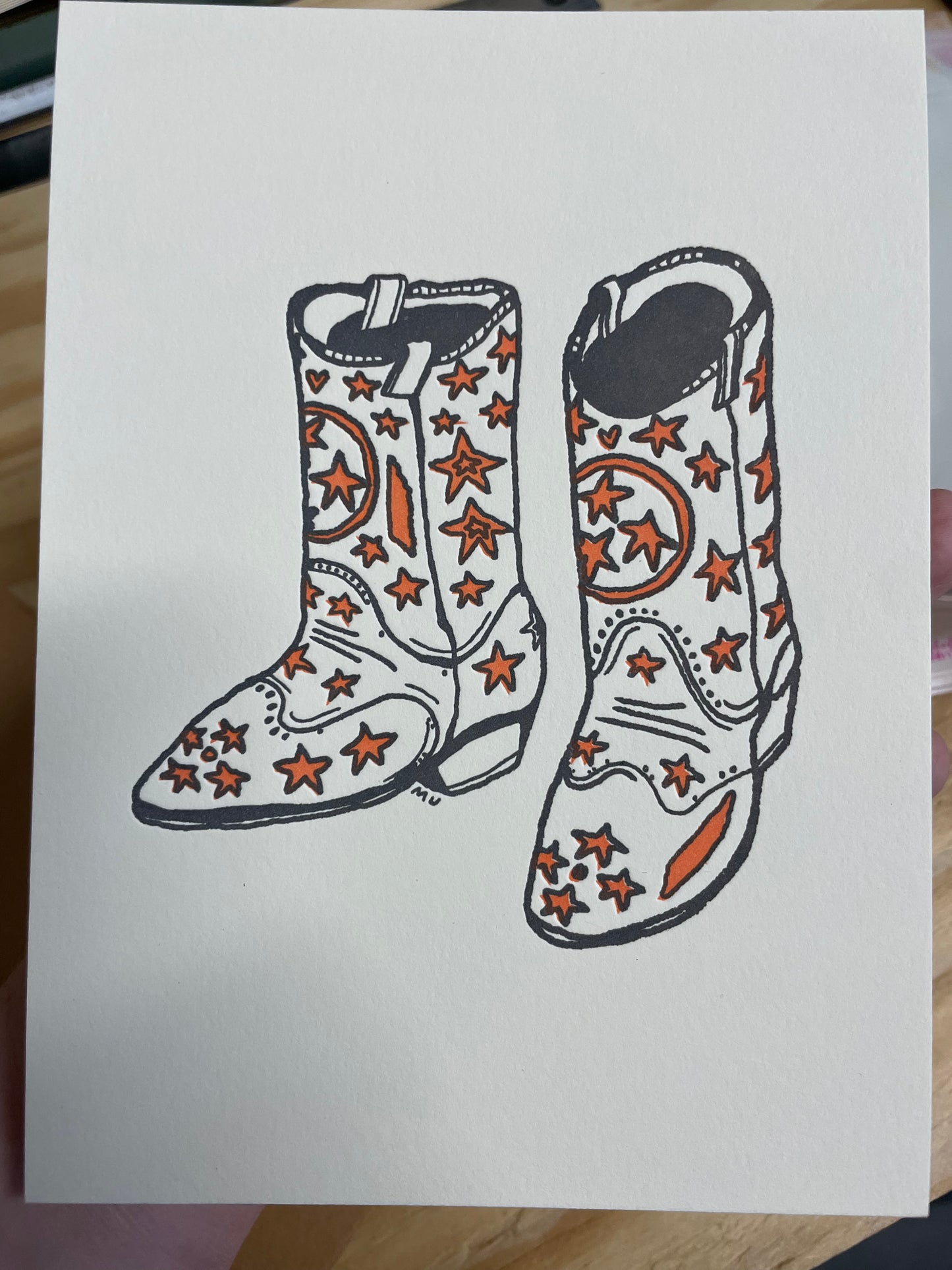 Tennessee Boot 7x5"