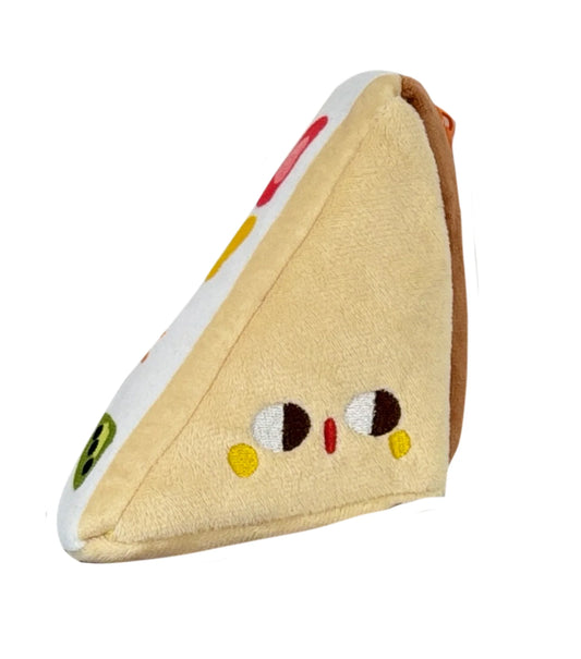 Triangle Sandwich Plush Bag