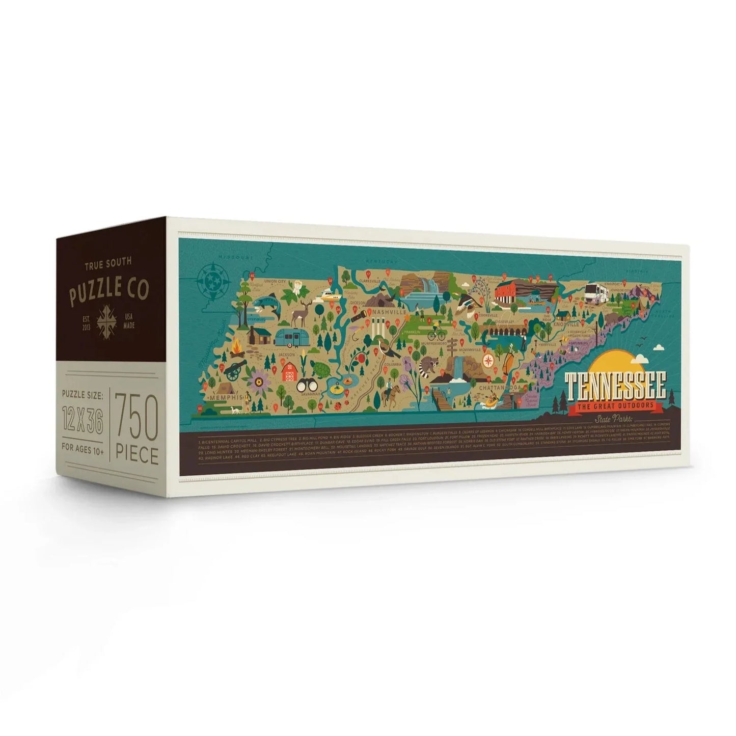 Tennessee State Parks Puzzle