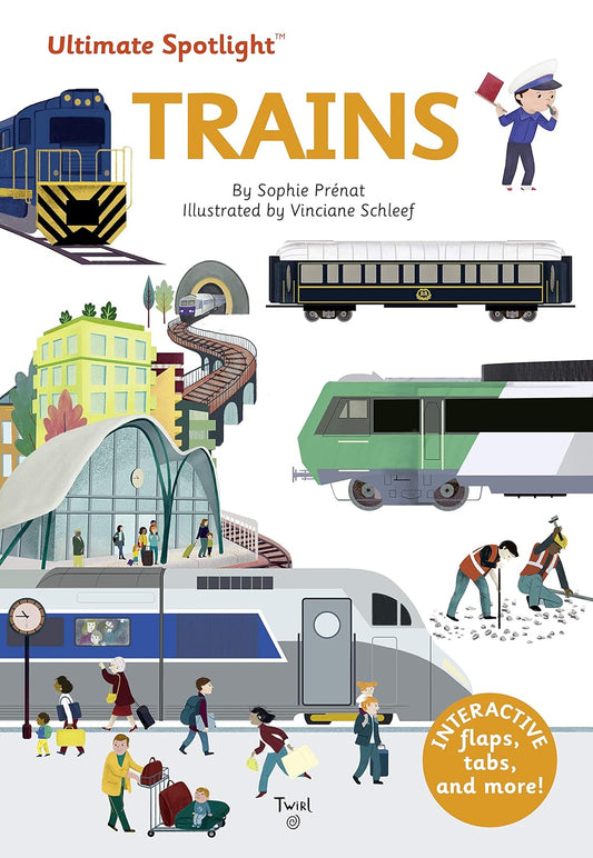 Ultimate Spotlight: Trains book