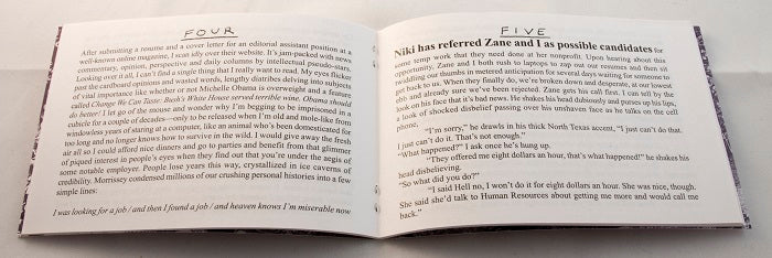 Unemployment zine