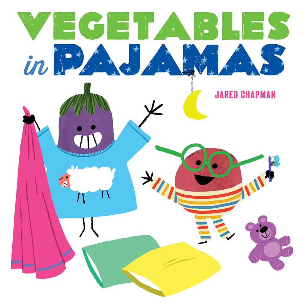 Vegetables in Pajamas board book