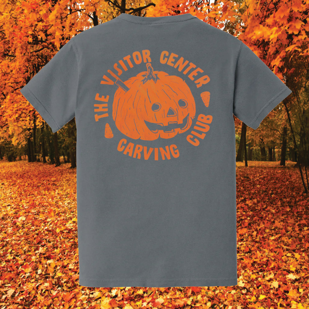 The Visitor Center Carving Club T-shirt